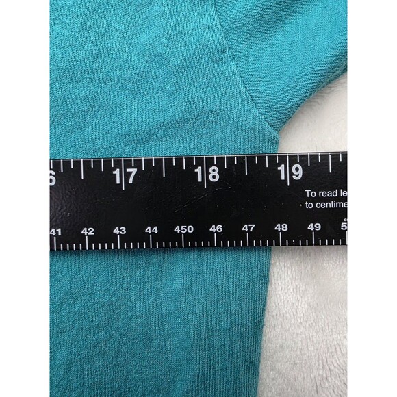 Southern Couture Classic Women's Large Teal  "  Too Much Style " T-Shirt - Picture 4 of 7